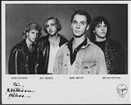 Press portrait of The Northern Pikes. From left to right: Don Schmid, Jay Semko, Merl Bryck and Bryan Potvin. Virgin Records Canada [between 1986-1993]