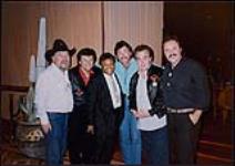 Dick Damron, Bobby Curtola, Sonny Turner, Dan Nelon, Ron Irving and Dan Proult, at the Las Vegas Inn 1 décembre 1988