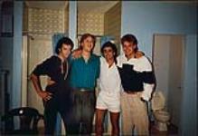 Ken Green, Tom Stephen, Jeff Healey and Joe Rockman, at The Highlands [between 1988-1990].