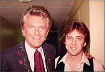 Tommy Hunter et Tim Taylor enregistrant un Tommy Hunter Show 28 novembre 1984