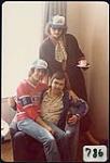 Ra McGuire and Brian Smith from Trooper visit with CFRN's Mark Lewis 1 avril 1979