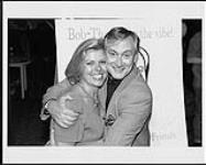 The President of RCA Records, Bob Jamieson, stands with his wife, Judy [between 1995-2000].