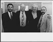 Jerry Renewych and three unidentified music industry executives [between 1995-2000].