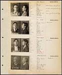 John Raines, George Bell, Frederick Walsh, and Albert Woodward 1915