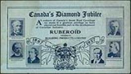 Ruberoid Division Building Products Ltd. advertising card 1927.