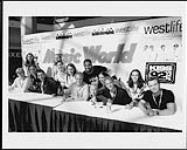 Westlife in store at Music World, Fairview Mall [entre 1998-2000]