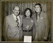 Harold Moon, Jo Walker et Bill Anderson octobre 1973