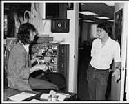 Rocket Norton of Prism chats with CJAY FM's Paul Fisher [between 1978-1980].