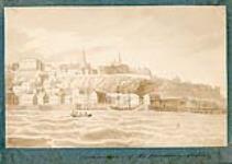 Québec from the Harbour 1821