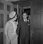 Donald Fleming Jr. & Mrs. Percy Robertson's wedding March 1963.