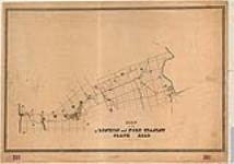 Map of the London and Port Stanley Plank Road, 1840. [cartographic material] 1840