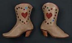 Cowboy boots ca. 1955-1956.