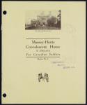 Bulletin, Massey-Harris Convalescent Home - Number 8 [1917]