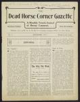 Dead Horse Corner Gazette (4th Battalion) - Number 2 [1915-10 to 1916-06]