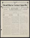 Dead Horse Corner Gazette (4th Battalion) - Number 3 [1915-10 to 1916-06]