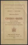 Programmes: Decoration of Canadian Graves in France 1918-06-30