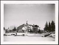 [View of Cross Lake Indian Residential School, Cross Lake, Manitoba, December 1939] décembre 1939