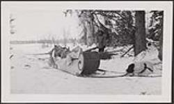 En route to Cross Lake, February 1940