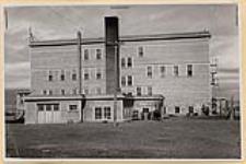 [South view of main school building, St. Cyprian¿s Indian Residential School, Brocket, Alberta, March 21, 1945]