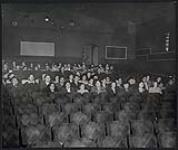 [Mount Elgin Day School] [Students attending the Hamlet performance. Picture Taken before the climax and the students are quite unaware] [December 1948]