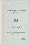 Canadian Expeditionary Force - 228th Battalion - Nominal Roll of Officers, Non-Commissioned Officers and Men 1917
