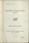 Canadian Expeditionary Force - 85th Battalion - Nominal Roll of Officers, Non-Commissioned Officers and Men 1915-1917