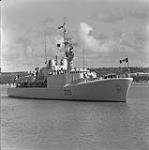HMCS St. Laurent arriving at Roosevelt Roads 1966.