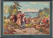 United Empire Loyalists Landing at the Site of the Present City of Saint John, New Brunswick, 1783 1935