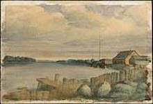 Unidentified Fort On The Richelieu River, Canada East / Fort non identifié sur la rivière Richelieu, au Canada-Est ca. 1849