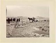 Collecting ice ca. 1884