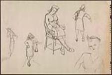 Female figure studies 1945
