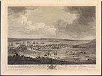 Town and Harbour of Halifax in Nova Scotia, looking down Prince Street to the opposite shore 1764