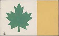 Flag Committee submission: proposed flag for Canada from Calgary, Alberta June, 1964.
