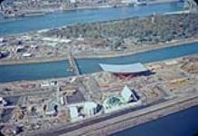 Aerial view of the Expo 67 site October, 1966
