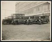 [Simpsons delivery vans, Halifax, Nova Scotia, ca. 1927] [ca. 1927].