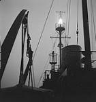 The ship Lurcher at night 1951