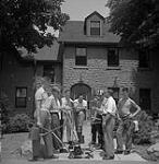 Cours à l'école de jardinage de Niagara Falls 1954