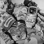 Totem carvings 1958