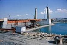 Construction of Concordia bridge September, 1965