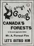 Forestry Posters - Going! Going! (230 x 305) 1925