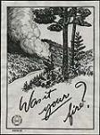 Forestry Posters - Was It Your Fire (230 x 305) 1930