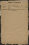External Affairs, High Commissioner's Office, London - Correspondence with Department of Interior (Canada), May 1902 - Dec 1903 1902/05/21-1903/12/30