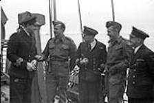 Officers on ship 25 Aug. - 3 Sep. 1941.