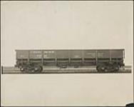 Union Pacific (UP) 63640, gondola, GS, steel, 3/4 builder's photo. G-50-7 1921.