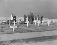 Funeral of Lt. F.S. Stillwell in Korea March 1954.
