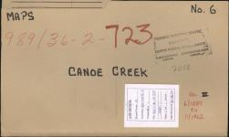 CANOE CREEK BAND MAPS - NUMBER 6 1884-1962