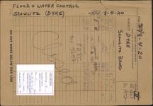 Flood & water control - Scowlitz Band (Dyke) 1948-1972