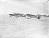 Hurricanes 127 Squadron R.C.A.F. Gander 16 December 1942.