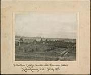 [Kapuskasing internment camp photograph] Original Title: Detention Camps, Guards and Prisoners [graphic material] July 1916.