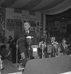 Diefenbaker making his nomination speech at Conservative Convention 1948, Ottawa 1948